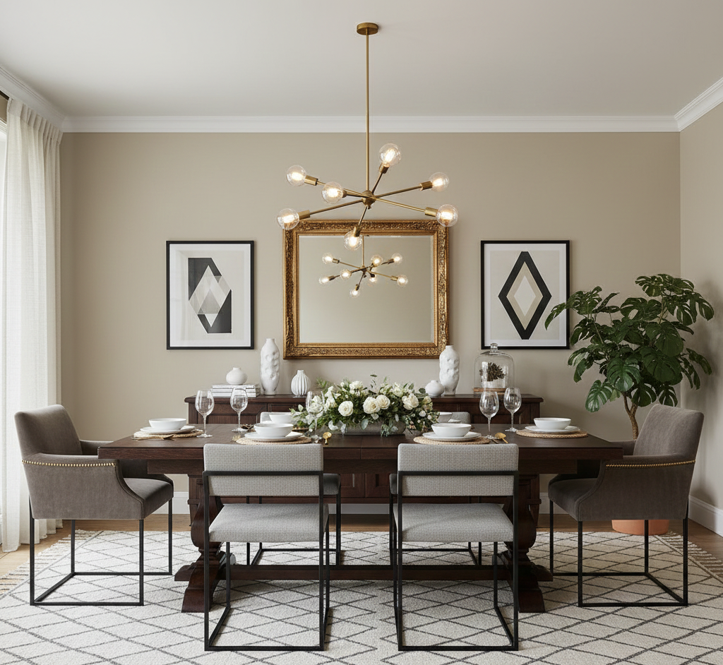 Wie man modernen und klassischen Einrichtungsstil miteinander kombiniert