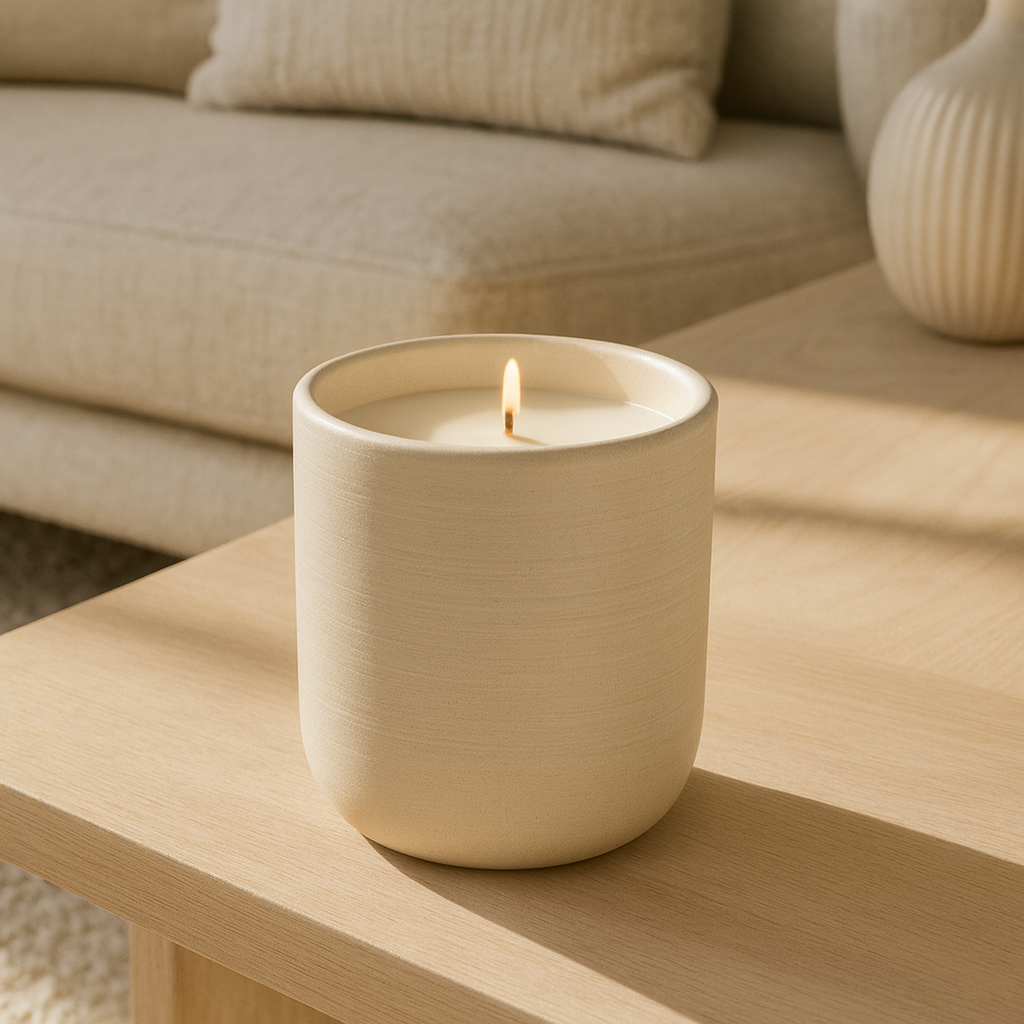 FlüsterWeb Keramik-Kerze