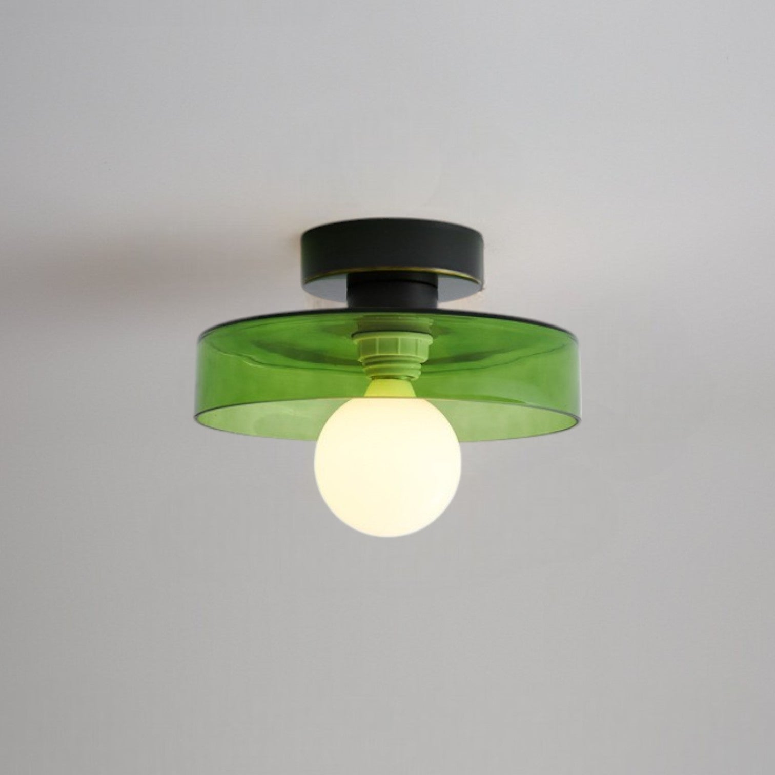 Deckenlampe im französischen Bauhaus-Stil