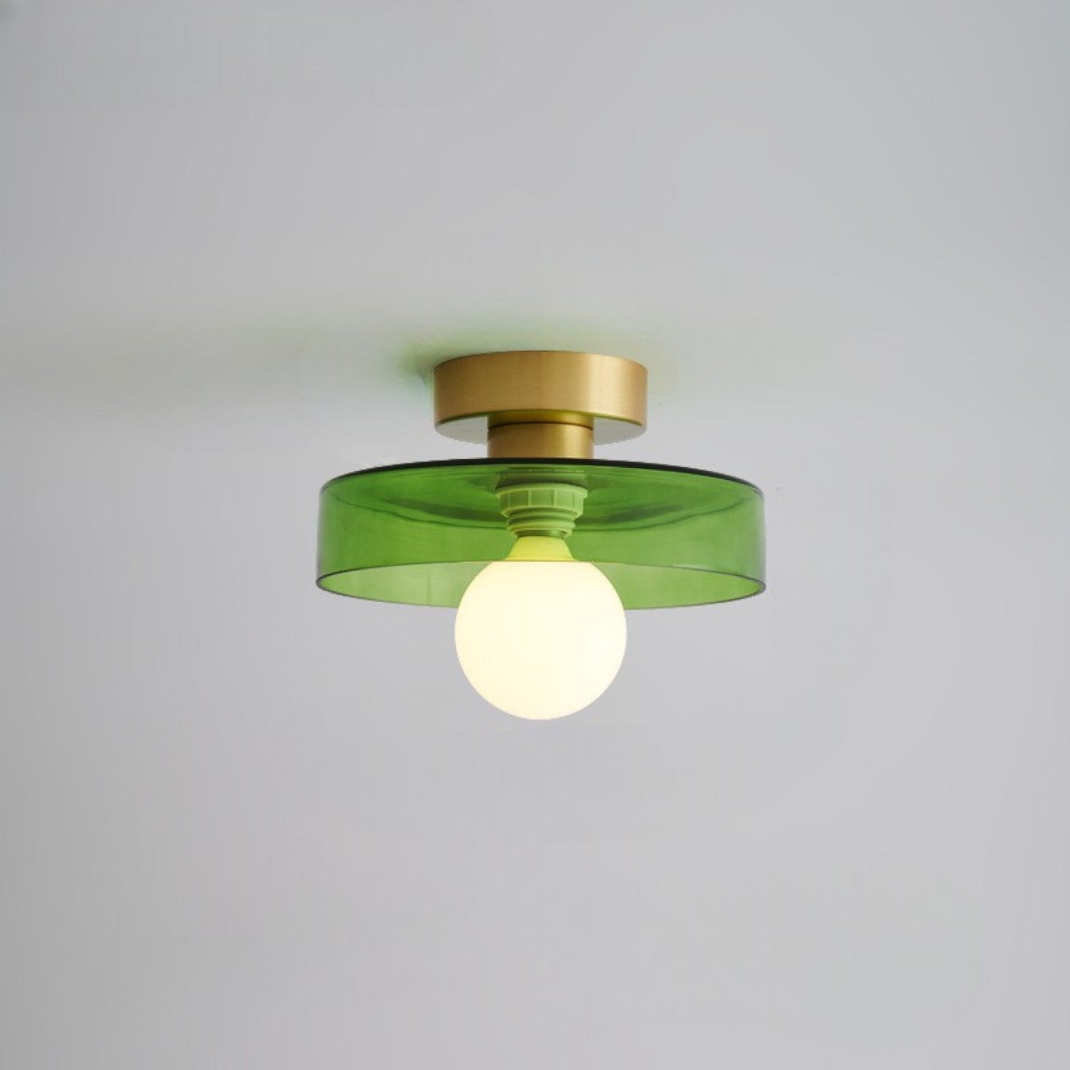Deckenlampe im französischen Bauhaus-Stil